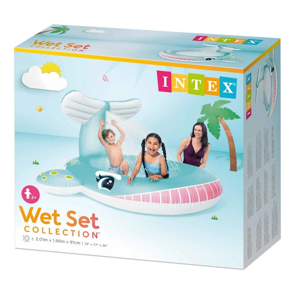 Piscina Hinchable Ballena INTEX Con Aspersor 7 Piscina Hinchable Ballena INTEX Con Aspersor - Imagen 5
