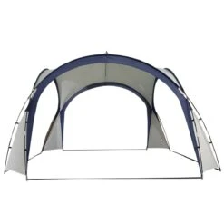 Outsunny Carpa Evento Tienda De Fiesta Gazebo 3.5x3.5m Toldo Abierto Para Eventos Camping Impermeable Protección UV