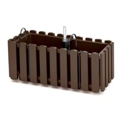 Prosperplast Jardinera Para Balcón BOARDEE FENCYCASE, Dimensiones (mm) 380x180x162, Color Marrón -OUTSUNNY TIENDA f92c6d4e2d1a74605f1c051c0a30014333e4ec9d 5c49ad26ffd449f3ba2c42df9f631eae