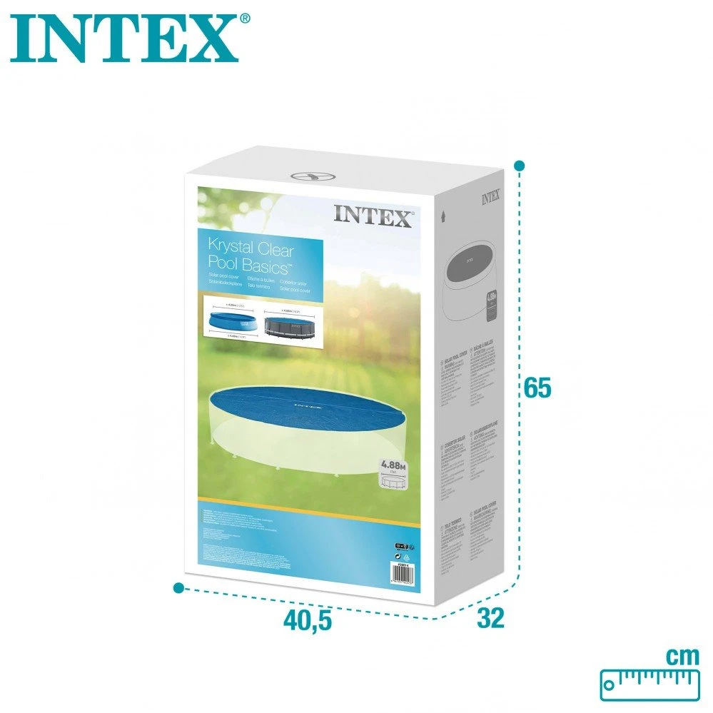 Cobertor Solar INTEX Piscinas Easy Set/Metal Frame Ø488 Cm 10 Cobertor Solar INTEX Piscinas Easy Set/Metal Frame Ø488 Cm - Imagen 8