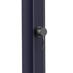 Ducha Solar Ecológica Emi Blu Con Rociador Redondo De 15 Cm, Mezclador Y Grifo De Pie Ducha Con Estructura De Aluminio Curvada Para Uso Exterior, Depósito De 25 Litros, Altura 226 Cm. Adecuado Para El Borde De La Piscina, El Jardín, B And B, Hoteles, Camp -OUTSUNNY TIENDA fa774dbae653303121e29c87d86e5944d40d64db 6f6c9b9f149f4ac690d4a95973176062