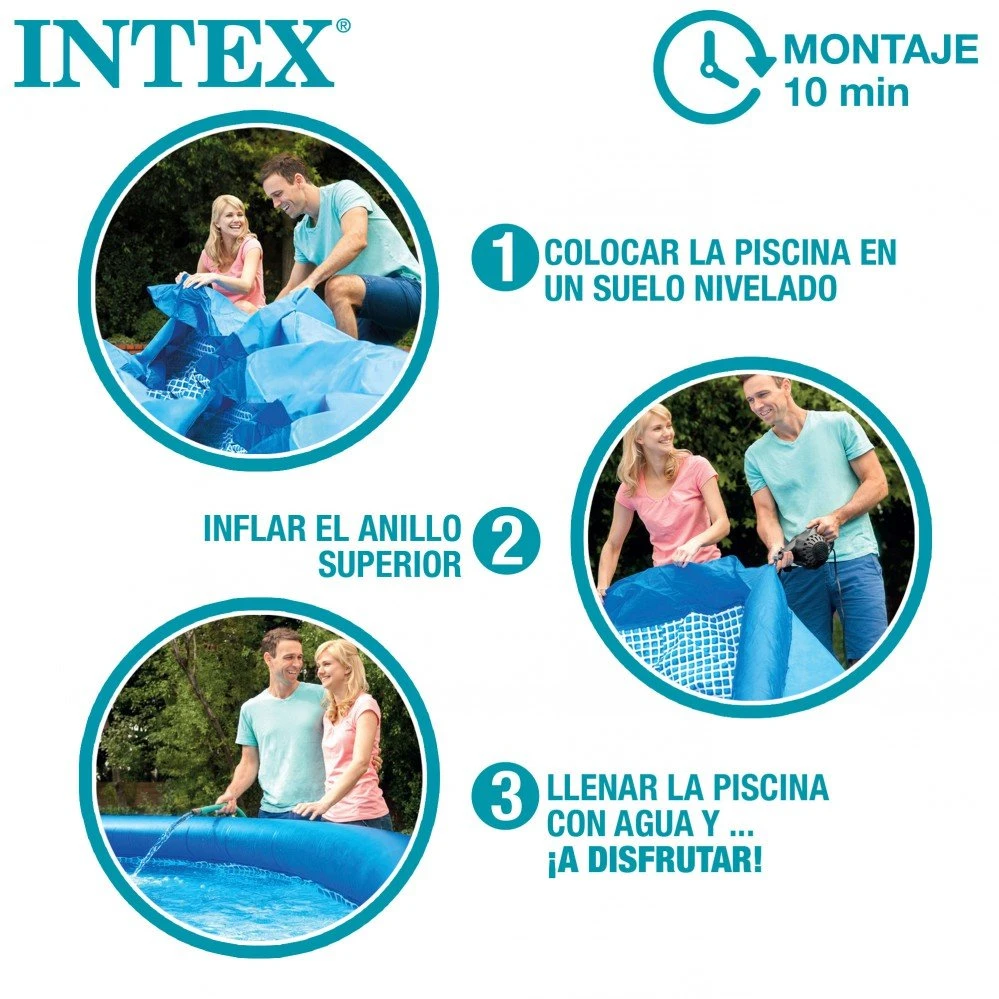 Piscina Hinchable INTEX Easy Set 3853 L 6 Piscina Hinchable INTEX Easy Set 3853 L - Imagen 4