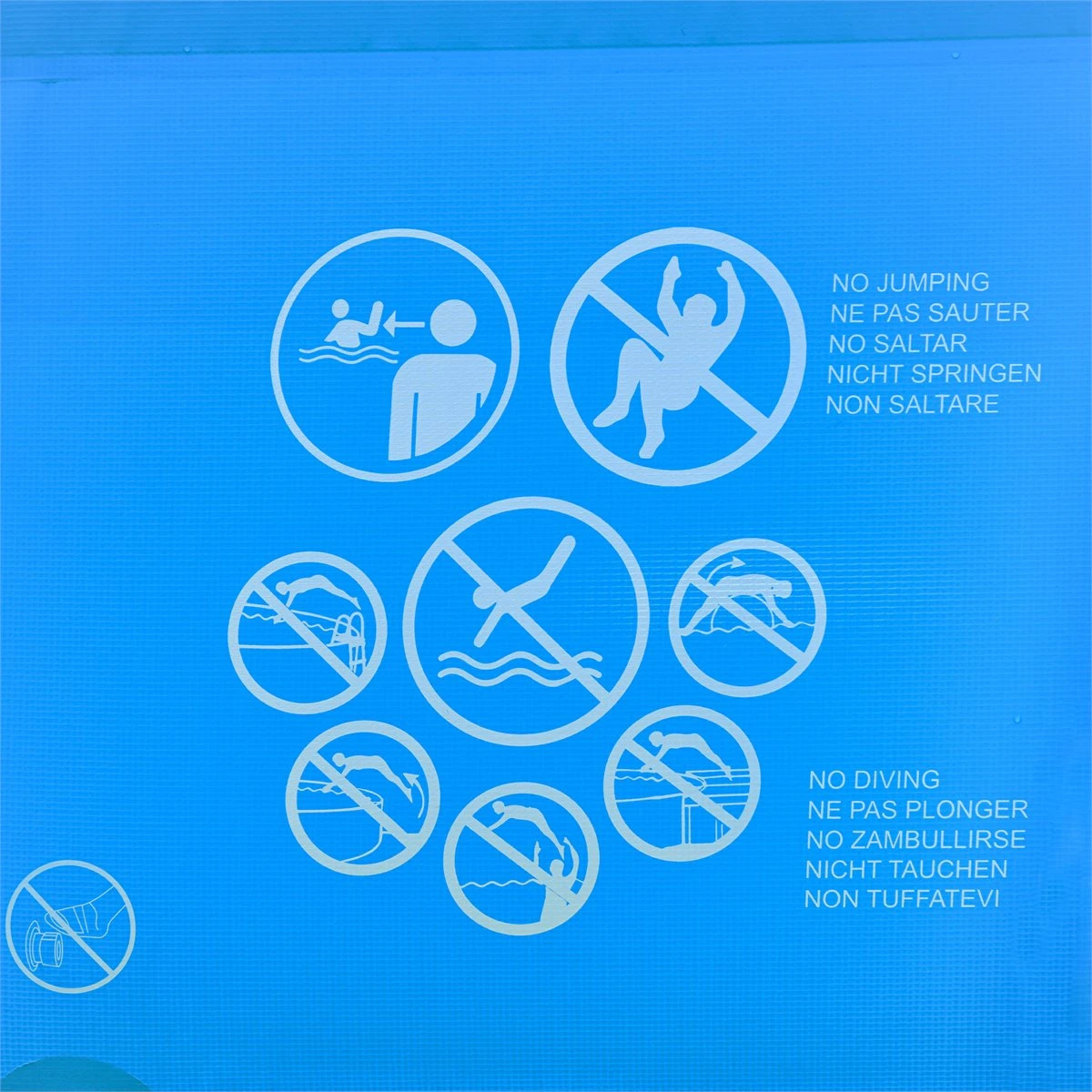 Outsunny Piscina Desmontable Tubular 252x152x65 Cm Con Depuradora De Cartucho 1200L/H Piscina Rectangular De Exterior Para Adultos Y Niños 2163L Azul 11 Outsunny Piscina Desmontable Tubular 252x152x65 Cm Con Depuradora De Cartucho 1200L/H Piscina Rectangular De Exterior Para Adultos Y Niños 2163L Azul - Imagen 9