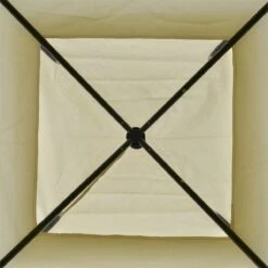 Outsunny Cenador De Jardín 3,45x3,45 M Carpa Con Doble Techo Y 8 Orificios De Drenaje Marco Metálico Para Celebraciones Fiestas Bodas Exteriores Beige -OUTSUNNY TIENDA ff6cda5ddf3dd71079eca3aa8583a158ae7ea281 79a89581c4264973827c76e787e5461a